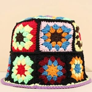 Colorful Crochet Kids Hat